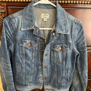 J Crew Denim Jacket. Size XS